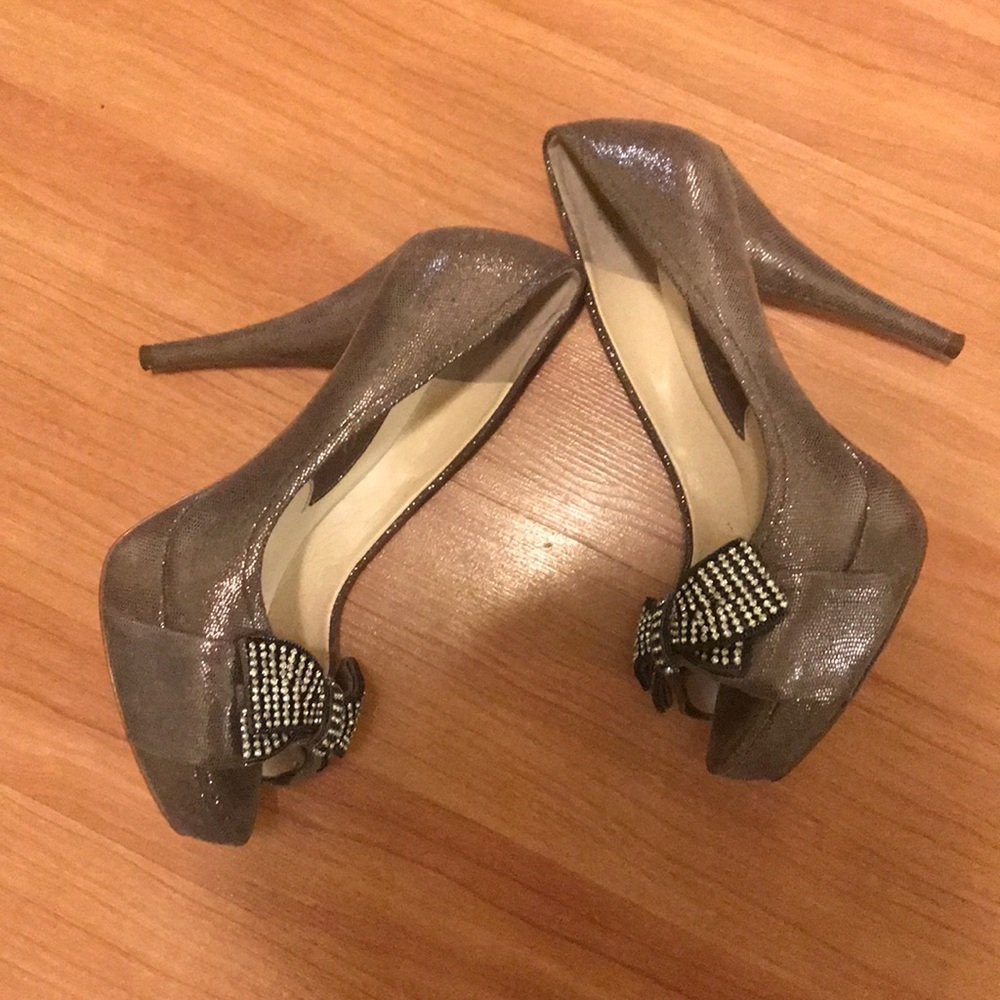 Pewter Dress Shoes